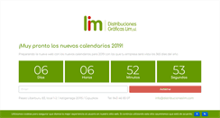 Desktop Screenshot of distribucioneslim.com